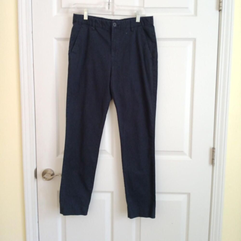 H&M Men's Navy Trousers Chinos size 32